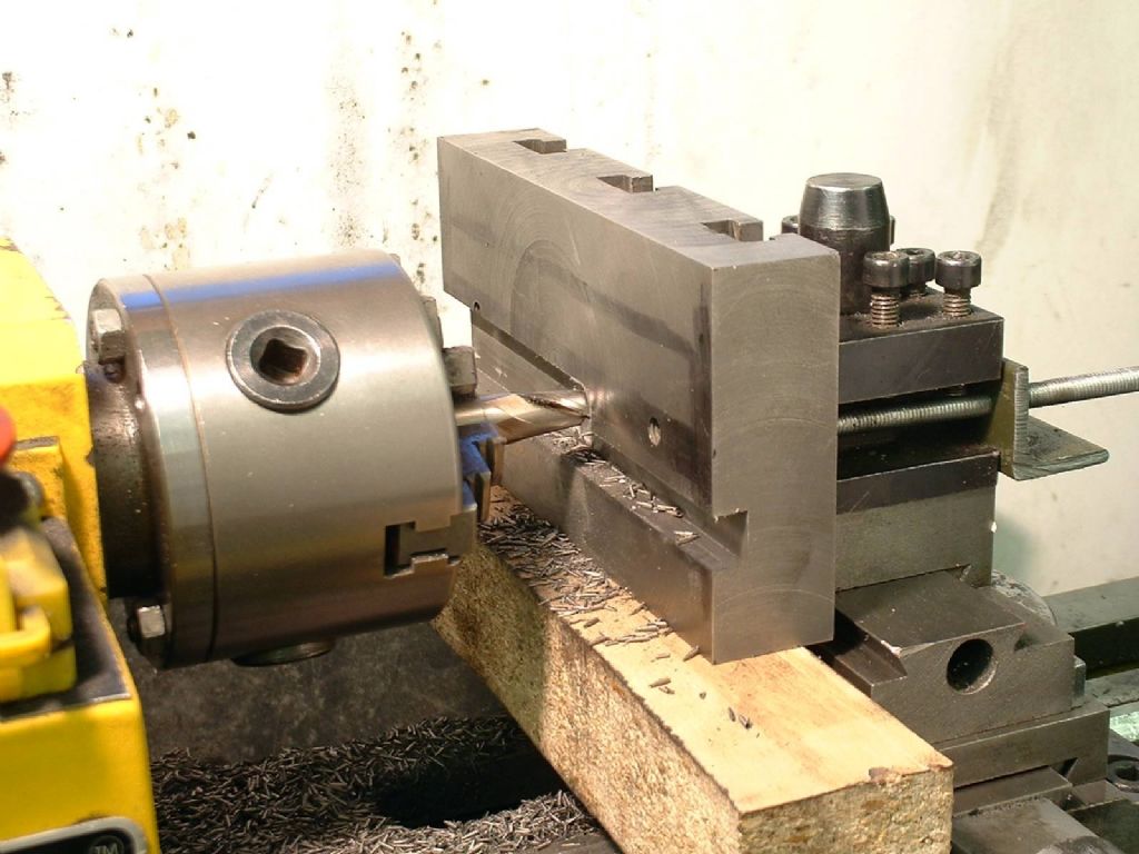 Roughing a dovetail